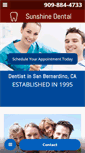 Mobile Screenshot of dentalimplantssanbernardino.com